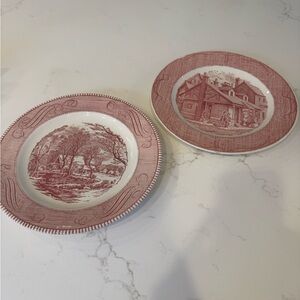 PERFECT PLATES FOR PLATE WALL PINK DINNER PLATES ROUND FOOD SAFE